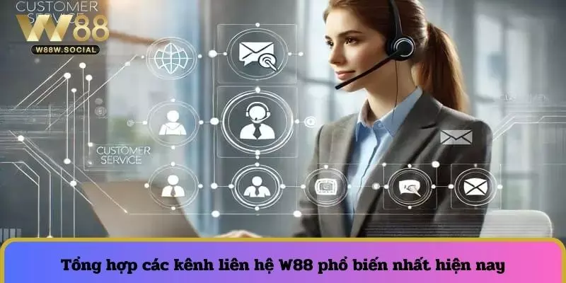 Các hình thức liên hệ W88