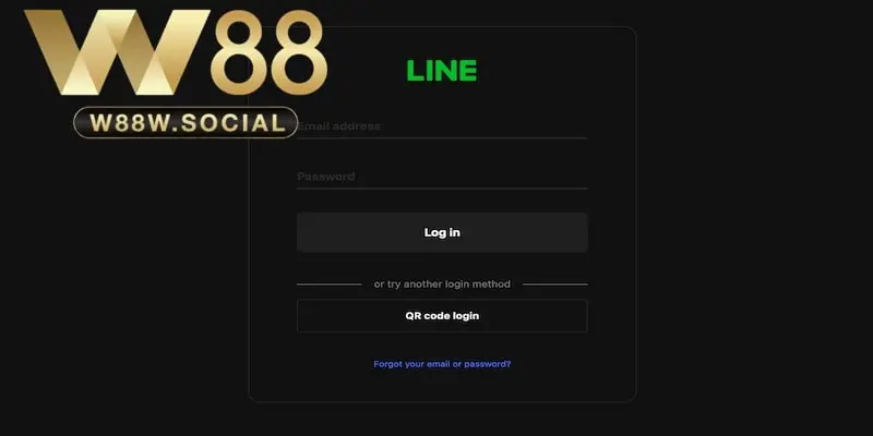 Cách đăng ký W88 thông qua kết nối Line