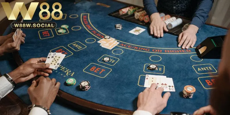 Diễn biến 1 ván game theo luật chơi Baccarat